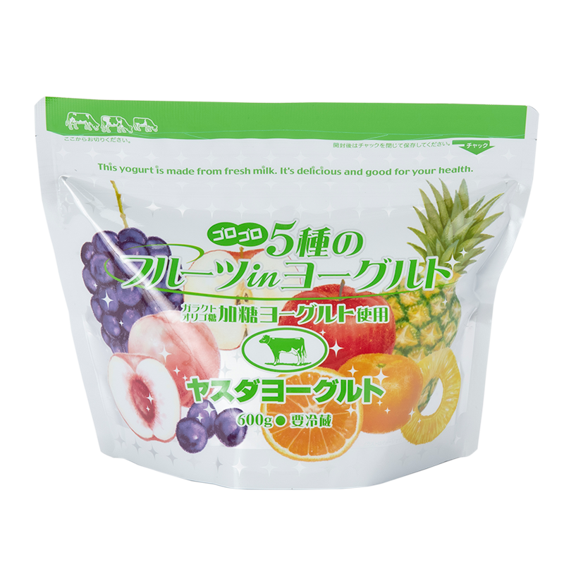 【限定製造】ゴロゴロ5種のフルーツinヨーグルト 600g